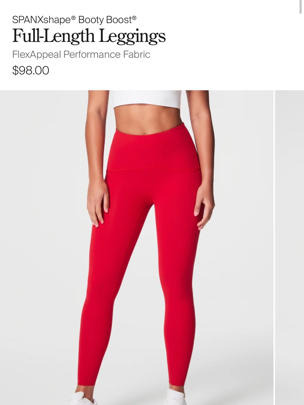 New SPANXshape™ Booty Boost® leggings